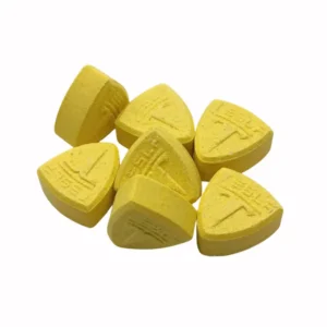 Yellow Tesla